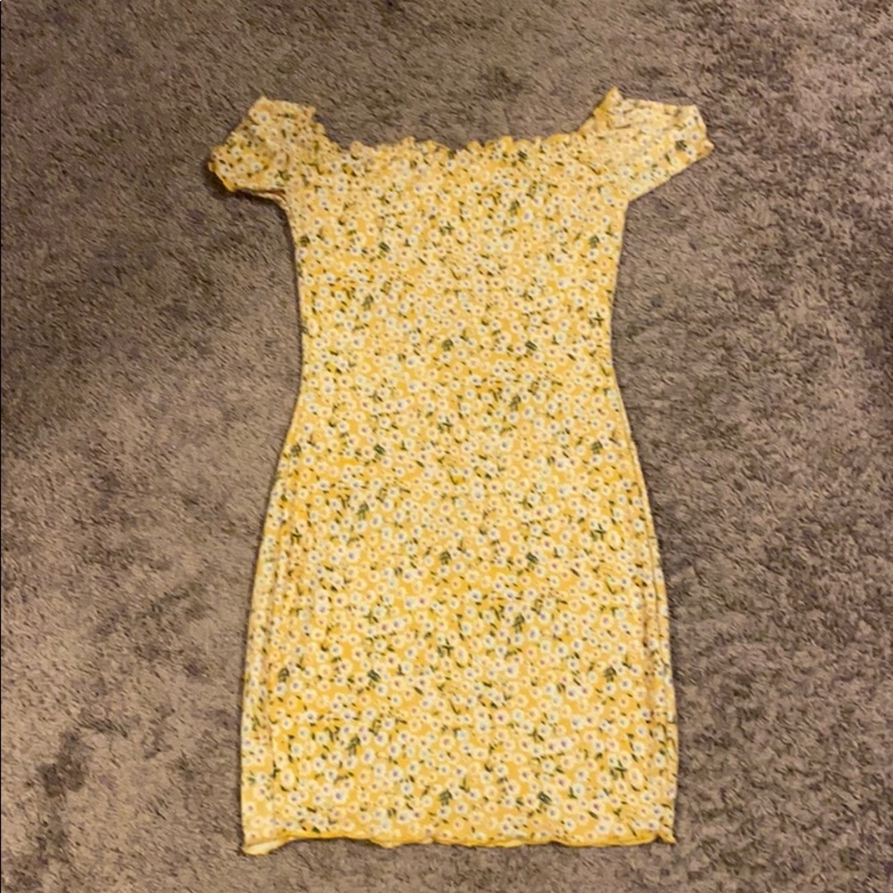off the shoulder summer dress
